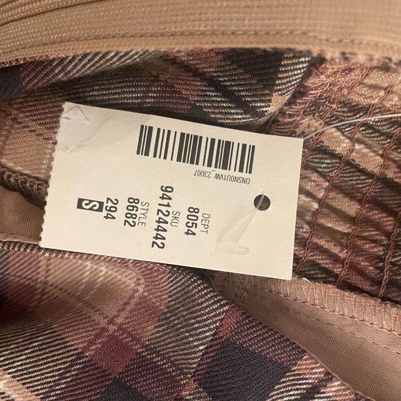 Aeropostale NWT Plaid Mini Shift Dress Sleeveless Small Academia Preppy - Picture 11 of 11